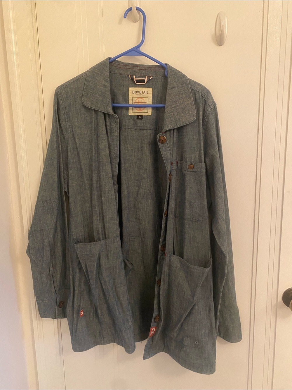 NEVER WORN - Dovetail - Women’s Lightweight Blue ShirtJack